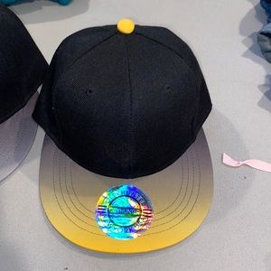 Two Hats (flat brim) BRAND NEW